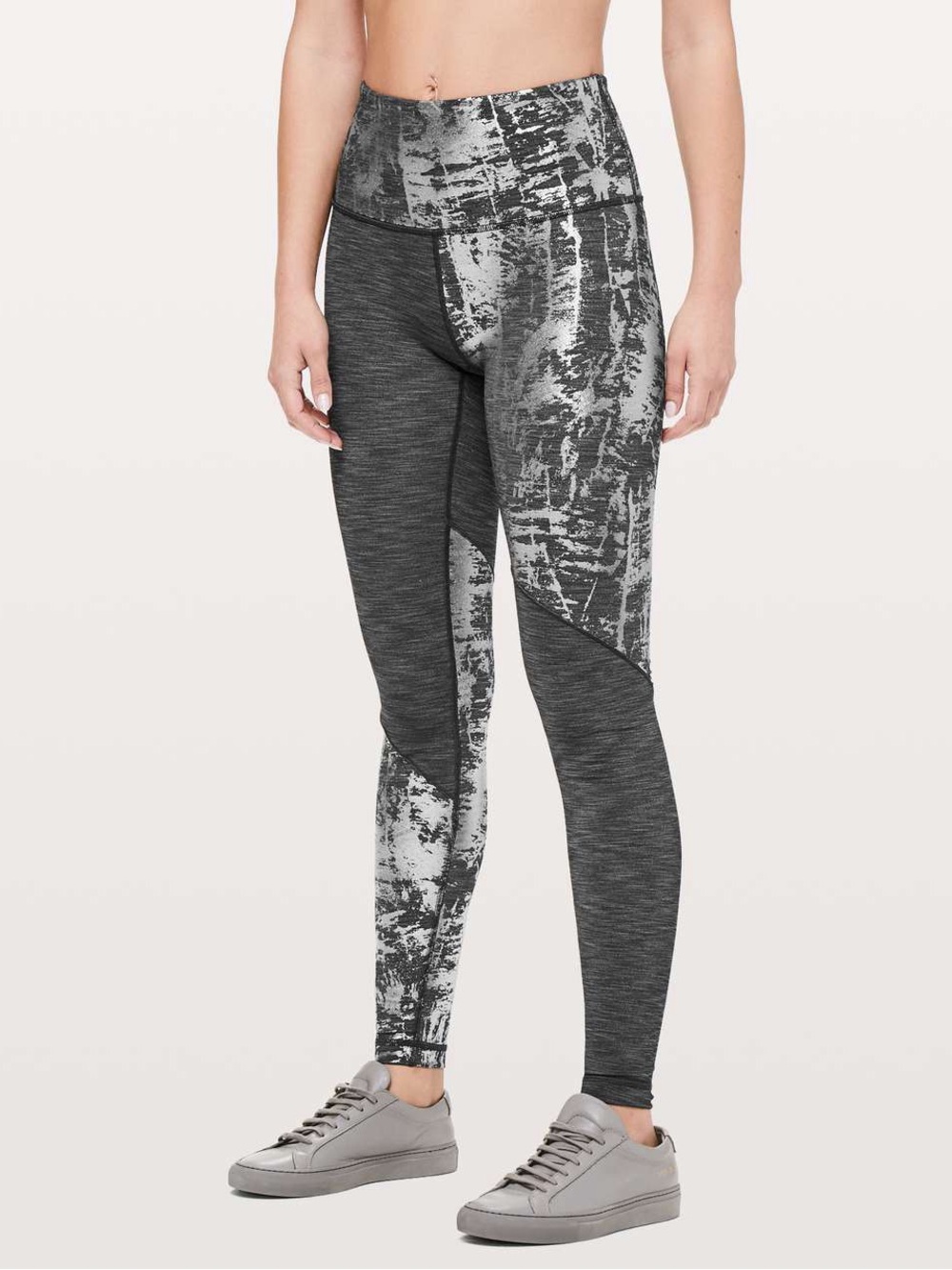 Lululemon Wunder Under High-Rise Leggings Foil